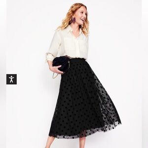 Boden Isabella Tulle Midi Skirt NWT sz. 6